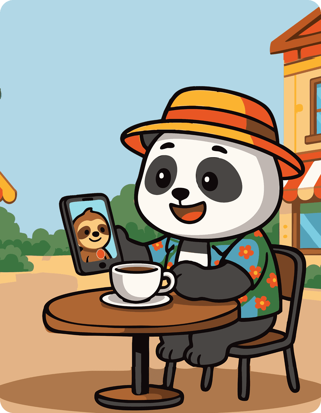 Stay connected while exploring