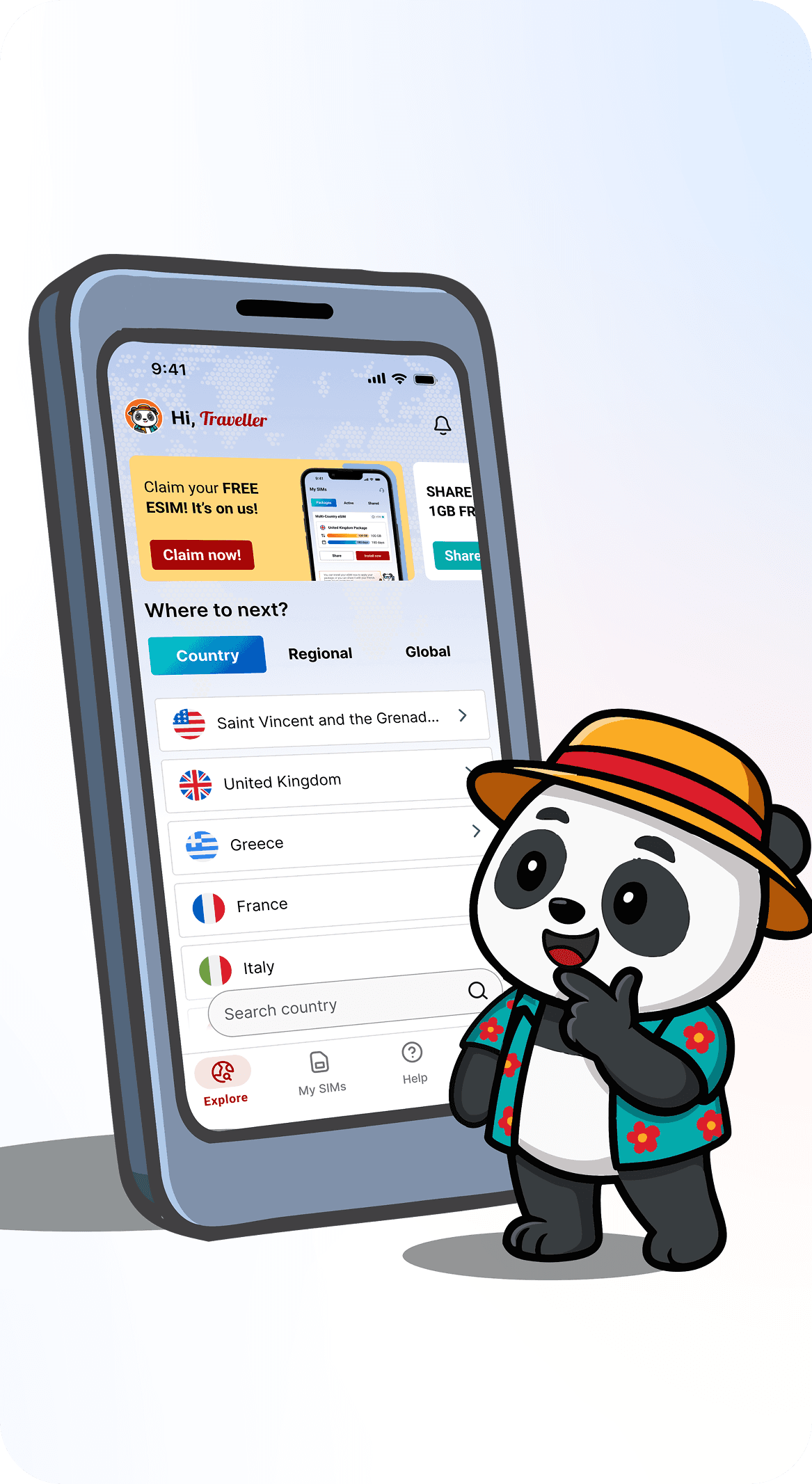 Why choose us for a Global Travel eSIM